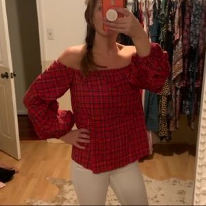 Off the shoulder top